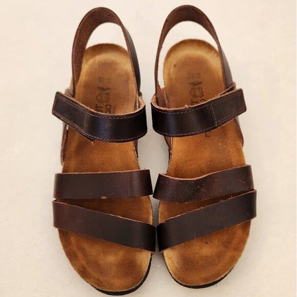 Naot Kayla Sandals Buffalo Leather Sz 6.5 (37) - Picture 3 of 11